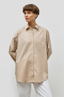 Блуза женская Baon B1723004 бежевая 2XL