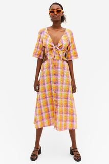 Платье женское Monki 1069474001 разноцветное XL (доставка из-за рубежа)