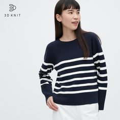 Джемпер женский UNIQLO 460307COL69 синий S (доставка из-за рубежа)