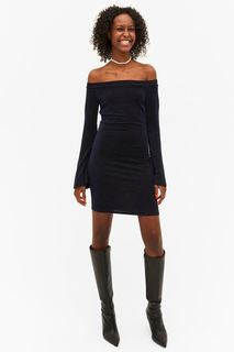 Платье женское Monki 1148903002 черное 2XS (доставка из-за рубежа)