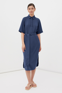 Платье женское Finn Flare FSC13041 синее XS