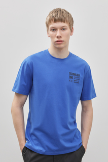 Футболка мужская Finn Flare FBD21064 синяя L