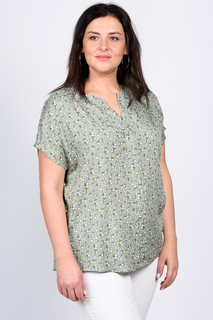 Блуза женская SVESTA C2706Ver зеленая 56 RU