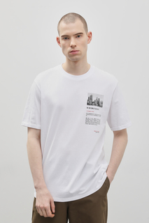 Футболка мужская Finn Flare FBD21034 белая XL