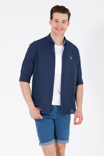 Рубашка мужская U.S. POLO Assn. G081GL004-000-1570318-ENZOGL023Y синяя M