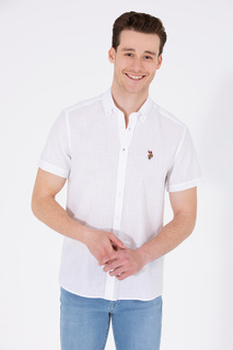 Рубашка мужская U.S. POLO Assn. G081GL004-000-1570086-ELFYGL023Y белая L