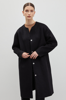 Пальто женское Finn Flare FBD11062 черное XL