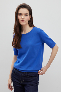 Джемпер женский Finn Flare BAS-10117 синий XL