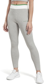 Спортивные леггинсы женские Reebok RIE COTTON LEGGING серые XS