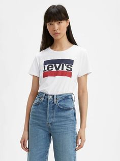 Футболка женская Levis 17369-0297 белая M Levis®