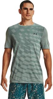 Футболка мужская Under Armour UA Seamless Radial SS зеленая SM