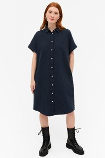 Платье женское Monki 0893916013 синее XS (доставка из-за рубежа)