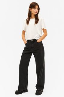 Джинсы женские Monki 1096359001 черные 26 (доставка из-за рубежа)