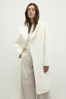 Пальто женское Finn Flare FBD11055 белое M