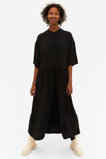 Платье женское Monki 1036961002 черное 2XS (доставка из-за рубежа)
