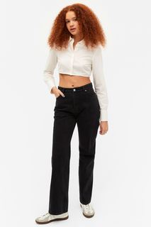 Джинсы женские Monki 1035995001 черные 38 EU (доставка из-за рубежа)