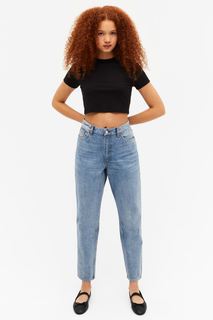 Джинсы женские Monki 0912488001 синие 25 (доставка из-за рубежа)