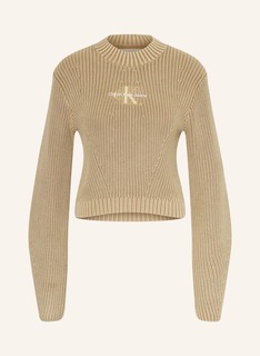 Джемпер женский Calvin Klein Jeans 1001377140 бежевый M (доставка из-за рубежа)