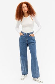 Джинсы женские Monki 1006792001 синие 30 (доставка из-за рубежа)