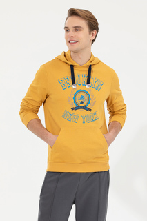 Худи мужское U.S. POLO Assn. G081GL0820GRAN желтое L