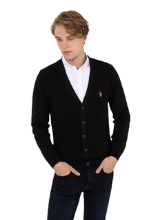 Кардиган мужской U.S. POLO Assn. g081sz0th0tbh01-bsk22 черный XL