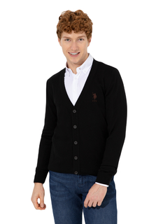 Кардиган мужской U.S. POLO Assn. g081sz0th0henrico-e черный S