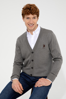 Кардиган мужской U.S. POLO Assn. g081sz0th0henrico-e серый XS