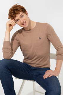 Джемпер мужской U.S. POLO Assn. g081sz0tk0ernesto-sk22 бежевый XL