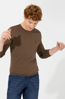 Джемпер мужской U.S. POLO Assn. g081sz0tk0ernesto-sk22 коричневый M