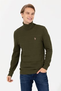 Свитер мужской U.S. POLO Assn. g081gl0tk0r-doston хаки L