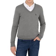 Пуловер мужской U.S. POLO Assn. g081sz0tk0enrique-sk22 серый L