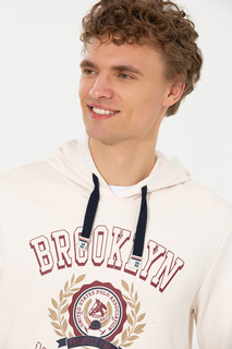 Худи мужское U.S. POLO Assn. G081GL0820GRAN бежевое L