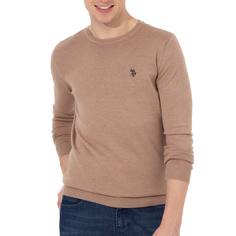 Джемпер мужской U.S. POLO Assn. g081sz0tk0ernesto-sk22 бежевый M