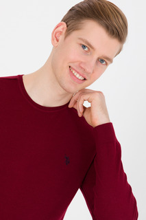 Джемпер мужской U.S. POLO Assn. g081sz0tk0ernesto-sk22 бордовый M