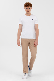 Брюки мужские U.S. POLO Assn. G081SZ078-0001600047-MICHAEL23Y-REG коричневые 35