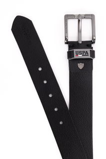 Ремень мужской U.S. POLO Assn. A081SZ016-AYC-Y23AD010-B-Y23AD010 черный, 115 см