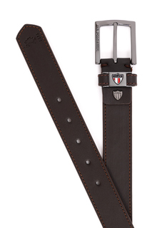 Ремень мужской U.S. POLO Assn. A081SZ016-AYC-Y23AS010-B-Y23AS010 коричневый, 130 см