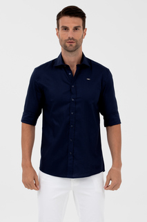 Рубашка мужская U.S. POLO Assn. G081SZ004-000-1571529-CEDROP023Y синяя M