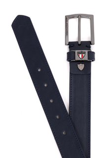 Ремень мужской U.S. POLO Assn. A081SZ016-AYC-Y23AS010-B-Y23AS010 темно-синий, 115 см