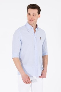 Рубашка мужская U.S. POLO Assn. G081GL004-000-1570318-ENZOGL023Y голубая M