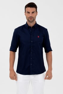 Рубашка мужская U.S. POLO Assn. G081SZ004-000-1571400-CEDRO023Y синяя S