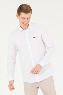 Рубашка мужская U.S. POLO Assn. G081SZ004-000-1571529-CEDROP023Y белая L