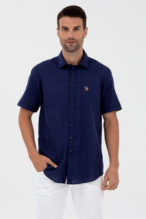 Рубашка мужская U.S. POLO Assn. G081SZ004-000-1570841-ELFY023Y синяя M