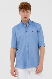 Рубашка мужская U.S. POLO Assn. G081SZ004-000-1571400-CEDRO023Y синяя M