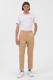 Брюки мужские U.S. POLO Assn. G081SZ078-000-1576553-RAKAN бежевые 34