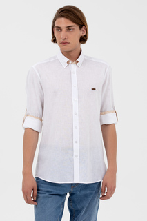 Рубашка мужская U.S. POLO Assn. G081SZ004-000-1582640-COMOS белая 2XL