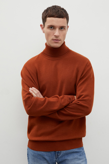 Водолазка мужская Finn Flare FWC21134 коричневая S