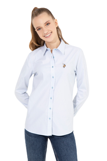 Рубашка женская U.S. POLO Assn. g082sz0040criscolor022k белая 40