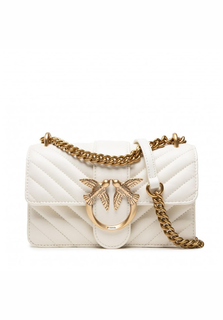 Сумка кросс-боди женская PinkoLove белая Michael Kors