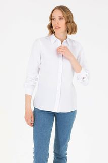 Рубашка женская U.S. POLO Assn. G082GL004-000-1570676-WOXCOLOR023Y белая 34